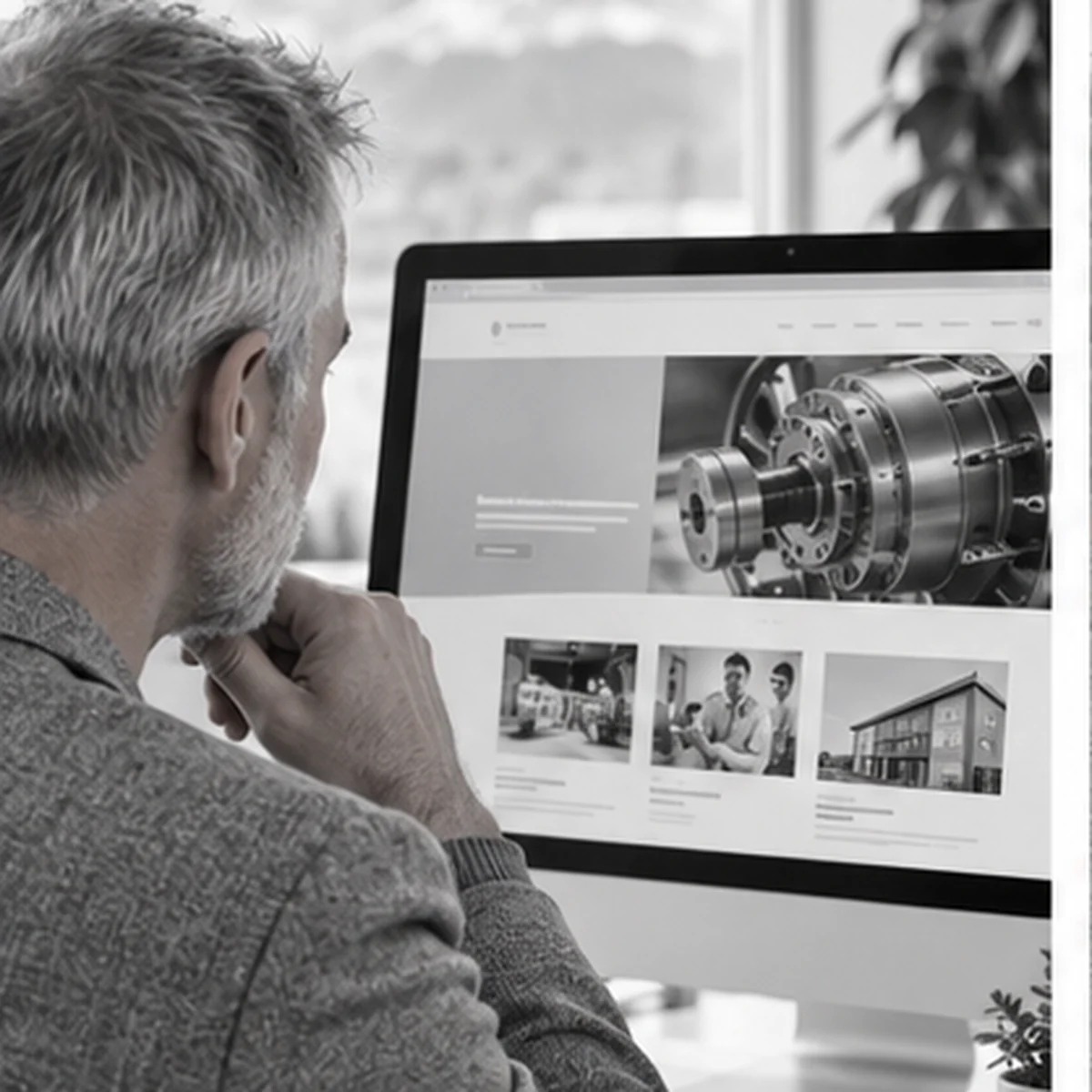 Unternehmenswebsite für einen technischen Betrieb in Penzberg