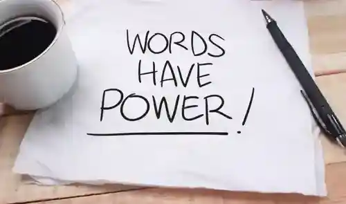 Copywriting Worte haben Power