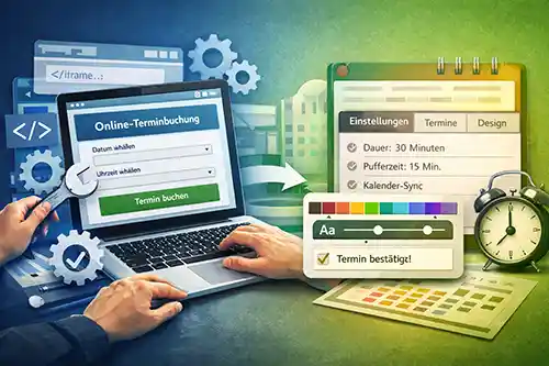 Einbinden eines Onlin Buchungstools