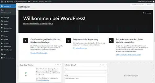 wordpress-screen WordPress Screen