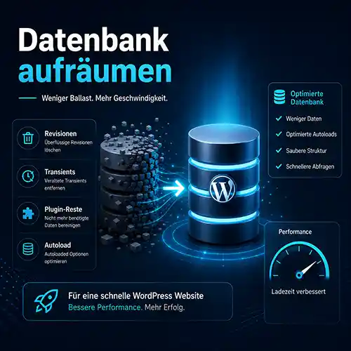 wordpress-datenbank-optimieren Wordpress Datenbank Grafik